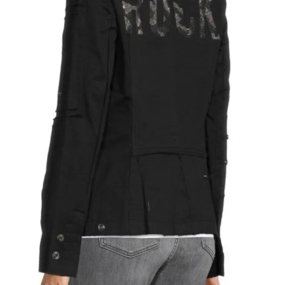 NWT Zadig & Voltaire Virginia Strass Rock Jacket S - Picture 3 of 8